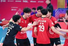 攻(gōng)防(fáng)稳健！江(jiāng)苏男排(pái)3-0横扫浙(zhè)江(jiāng) 抢占升降级赛晋级先机！